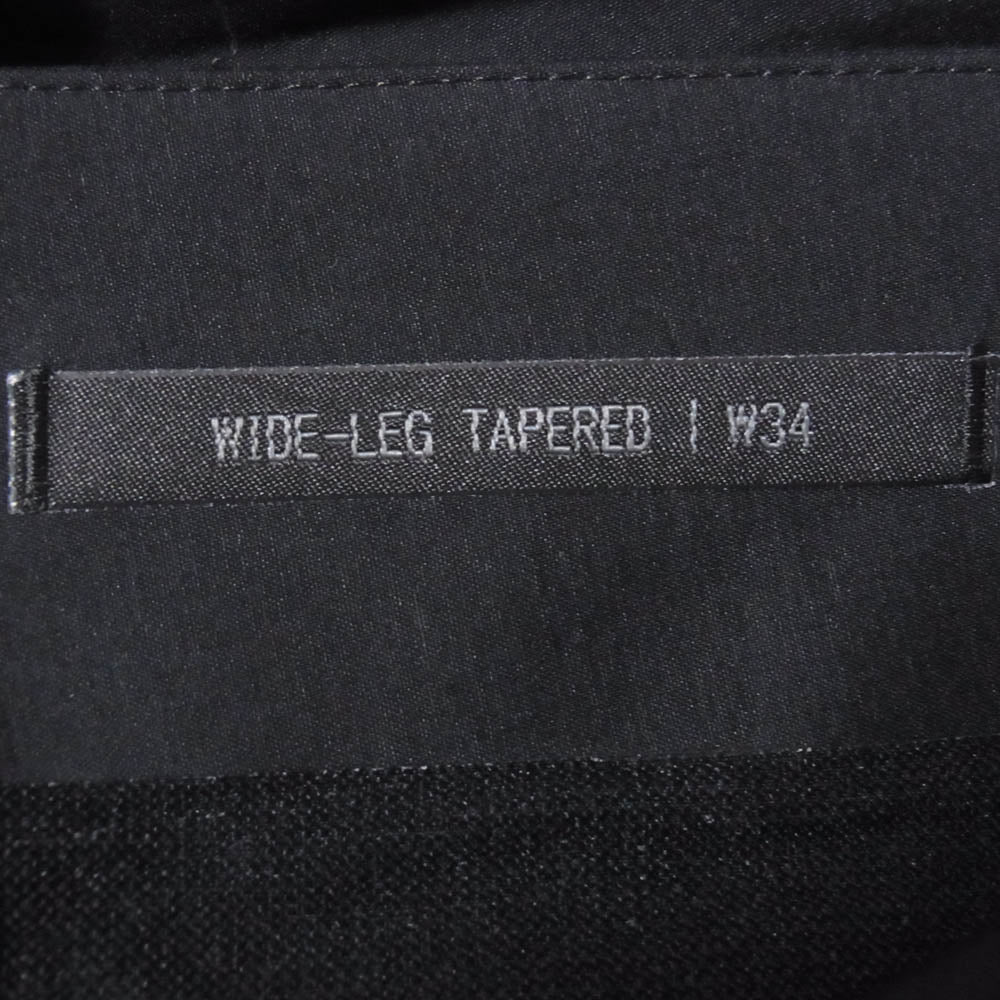 DESCENTE デサント DAMPGD90 ALLTERRAIN オルテライン RELAXED TAPERED HI ST PANTS テーパード パンツ ブラック系 34【中古】