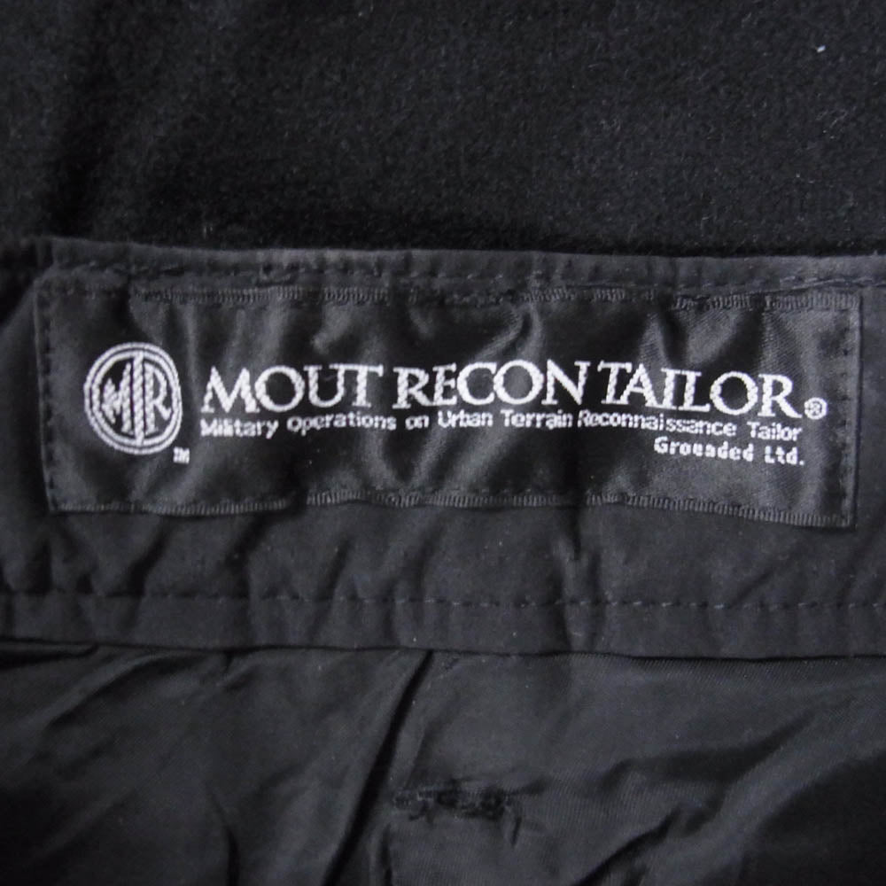 マウトリーコンテーラー wool recon pant ウール パンツ ブラック系 48【中古】