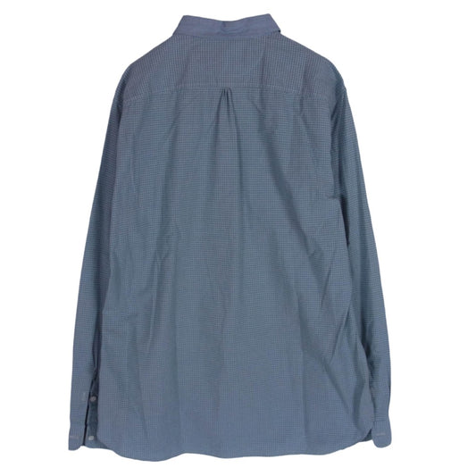 RRL ダブルアールエル チェック 長袖 シャツ ライトブルー系 M【中古】