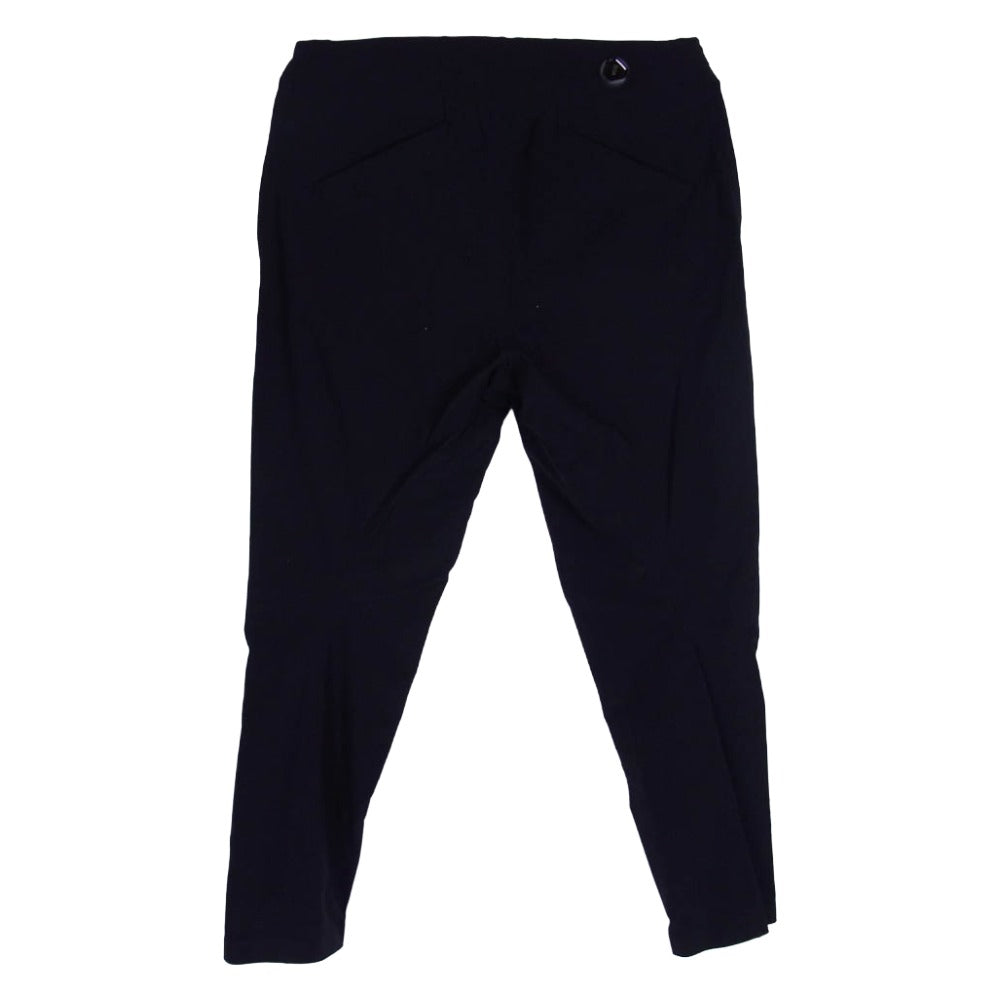 DESCENTE デサント DAMOGD92 ALLTERRAIN オルテライン HIGH STRERCH WIDE-LEG PANTS ストレッチ パンツ ブラック系 34【中古】