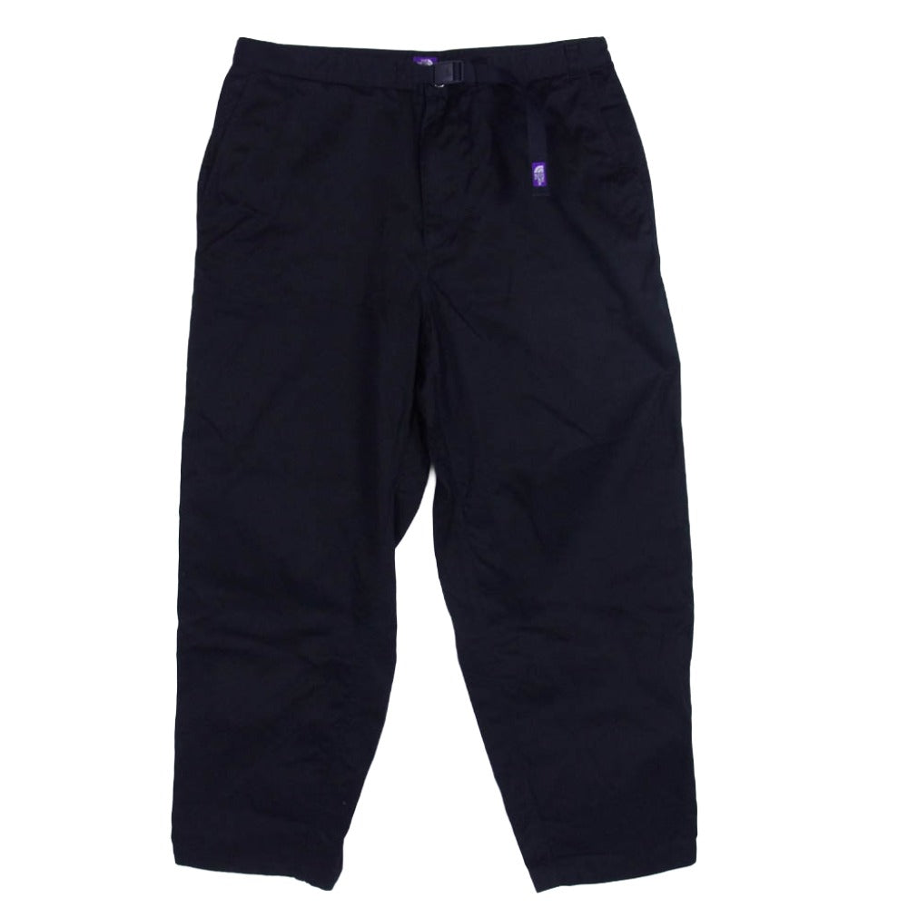 THE NORTH FACE ノースフェイス NT5352N PURPLE LABEL パープルレーベル チノ ワイド テーパード フィールド パンツ ネイビー ダークネイビー系 36【中古】