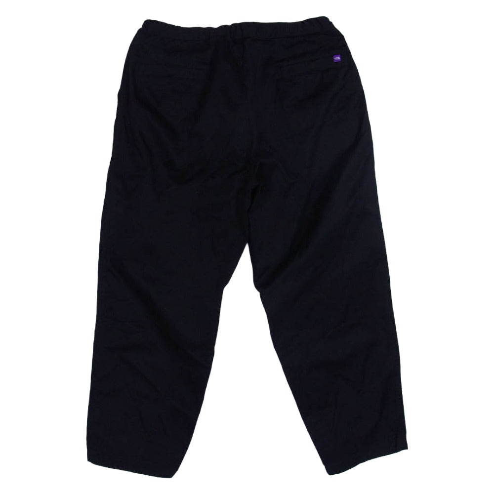 THE NORTH FACE ノースフェイス NT5352N PURPLE LABEL パープルレーベル チノ ワイド テーパード フィールド パンツ ブラック ブラック系 36【中古】