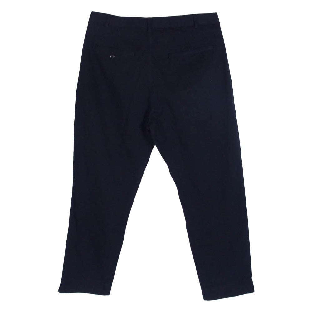 カヴァル コットン タック パンツ ネイビー系 M【中古】
