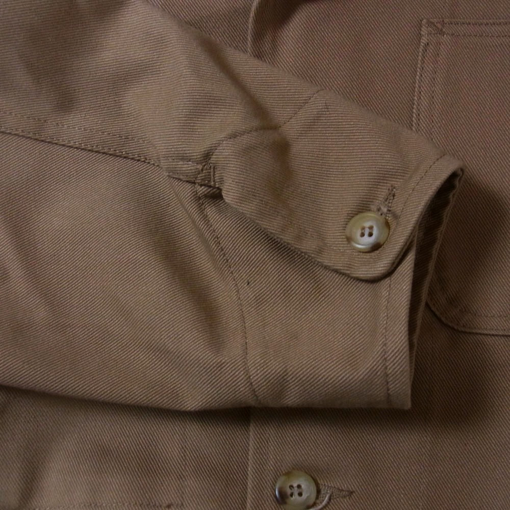 SASAFRAS ササフラス Sprayer Jacket スプレイヤー ジャケット カバーオール ベージュ系 M【中古】