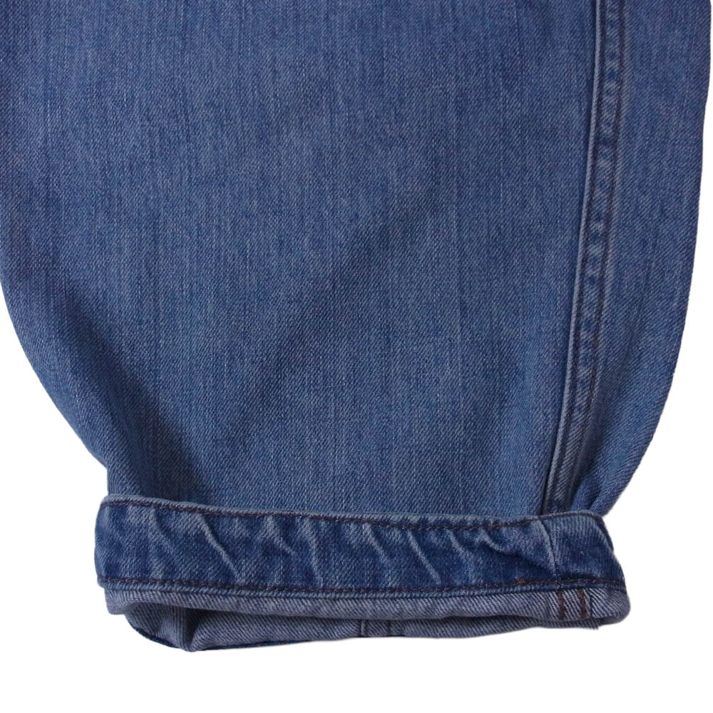 THE NORTH FACE ノースフェイス N24FC080 PURPLE LABEL パープルレーベル Denim Wide Tapered Field Pants Indigo Bleach デニム ワイド テーパード フィールド パンツ ブリーチ ライトブルー系 36【中古】