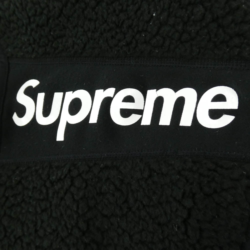 Supreme シュプリーム 17AW ワングラム期 Polartec Deep Pile balaclava ポーラーテック ディープ バラクラバ フリース フェイス マスク 目出し帽 ブラック系【中古】