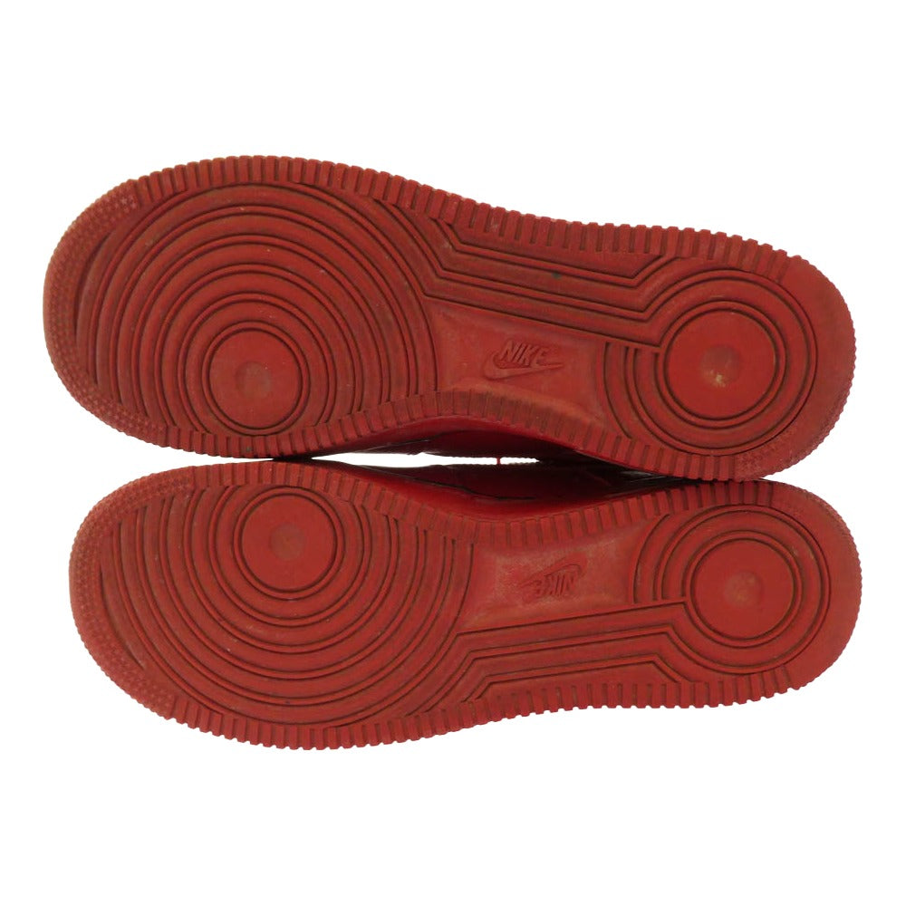 NIKE ナイキ 488298-627 Air Force 1 Low Gym Red エアフォース1 ロー ジムレッド スニーカー レッド系 26.5cm【中古】