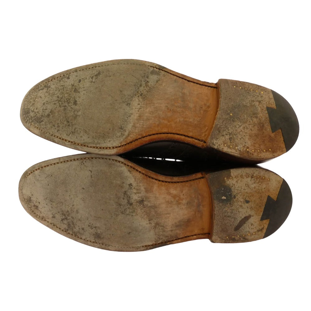 CROCKETT&JONES クロケットアンドジョーンズ PEMBROKE 2 ペンブローク レザー ウイングチップ シューズ ブラウン系 9【中古】