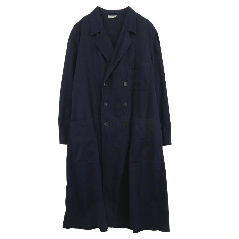 DRIES VAN NOTEN ドリスヴァンノッテン ダブル ブレスト コート ネイビー系 サイズ表記なし【中古】