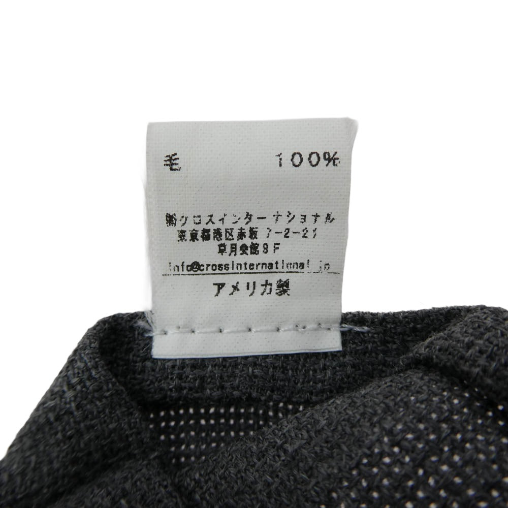 THOM BROWNE トムブラウン ウール ネクタイ グレー系【中古】