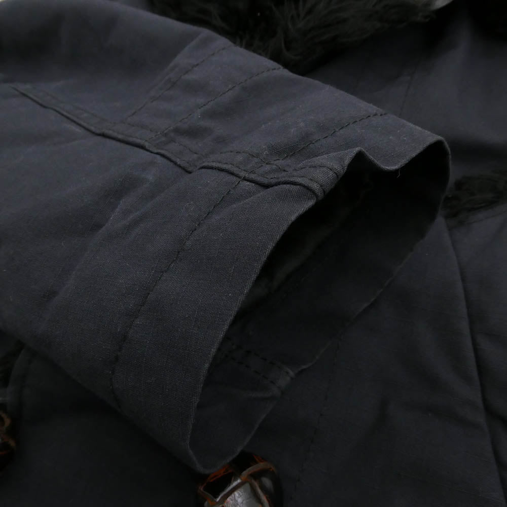 Engineered Garments エンジニアードガーメンツ WOOL Melton クルミボタン コート ネイビー系 M【中古】