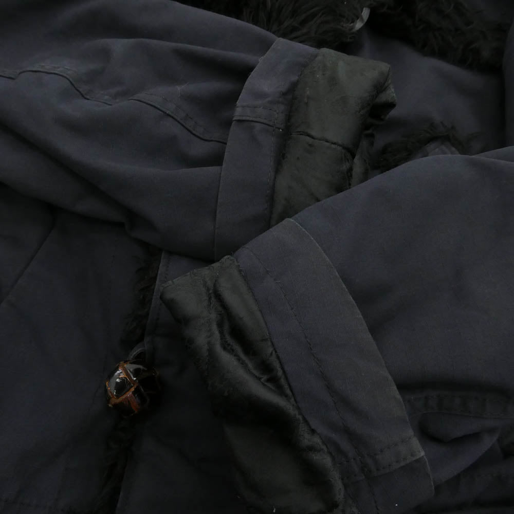 Engineered Garments エンジニアードガーメンツ WOOL Melton クルミボタン コート ネイビー系 M【中古】