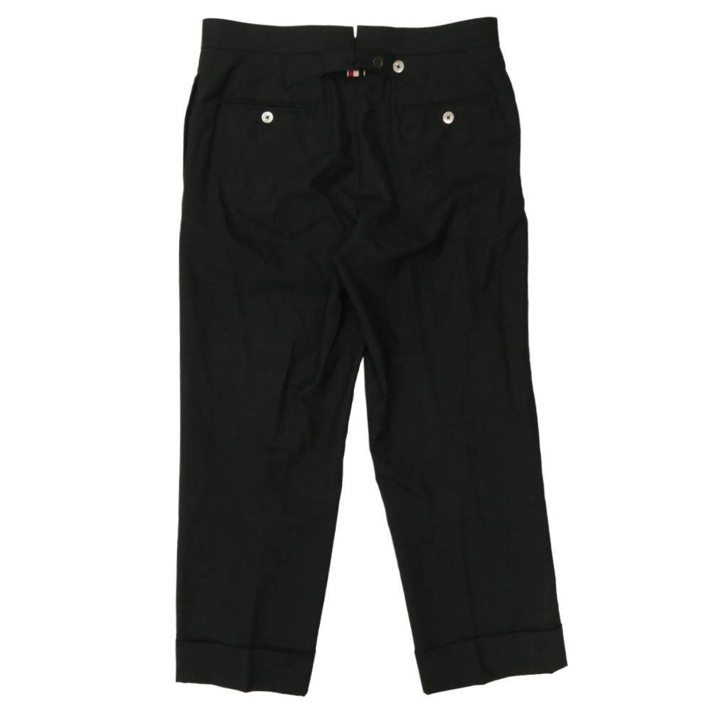 THOM BROWNE トムブラウン MJC001AW4314 ウール2B段返り 3B テーラード ジャケット セットアップ スーツ ダークグレー系 1【中古】