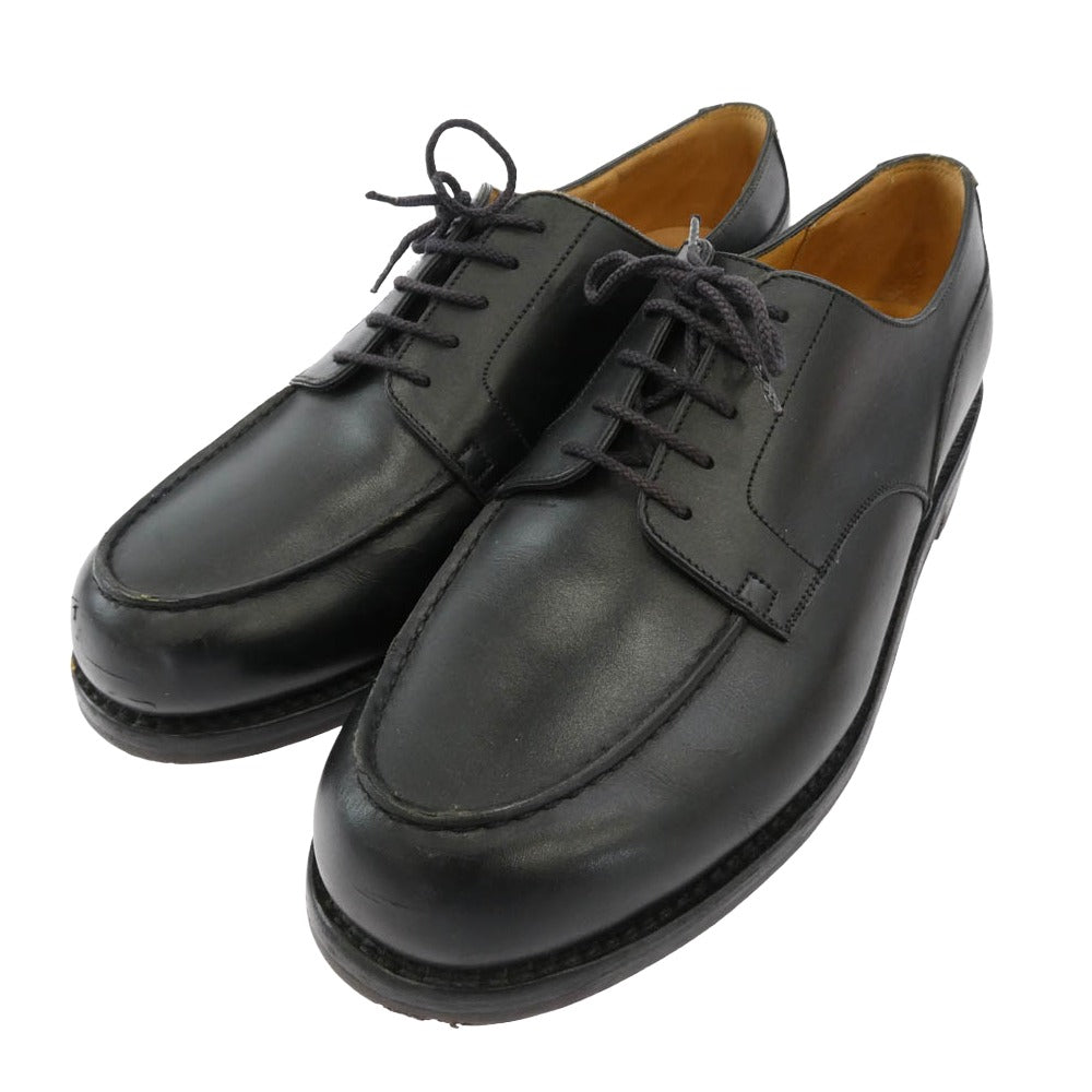 J.M WESTON ジェイエムウエストン 31-301-641-21 GOLF ゴルフ ロシアンカーフ レザー シューズ ブラック系 9E【中古】