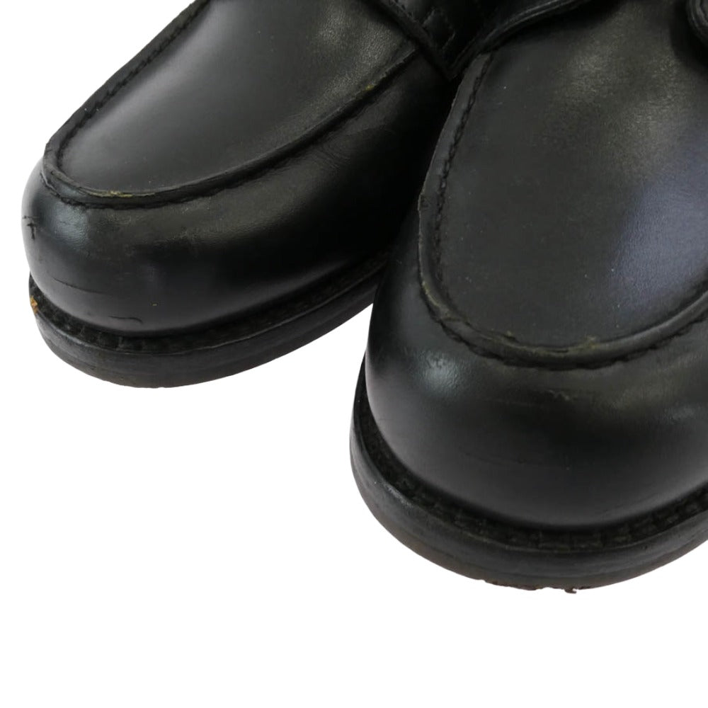 J.M WESTON ジェイエムウエストン 31-301-641-21 GOLF ゴルフ ロシアンカーフ レザー シューズ ブラック系 9E【中古】
