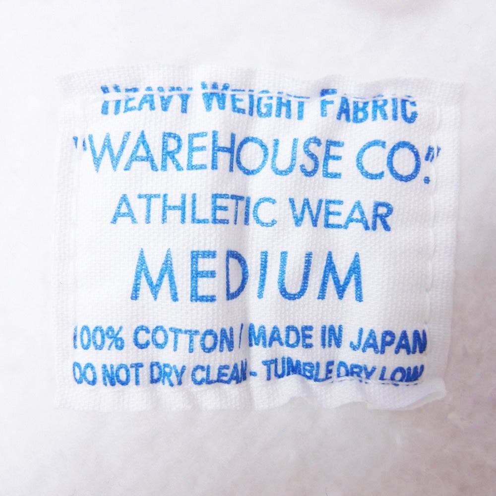WAREHOUSE ウエアハウス Lot 483 無地 スウェット クルーネック オフホワイト系 M【新古品】【未使用】【中古】