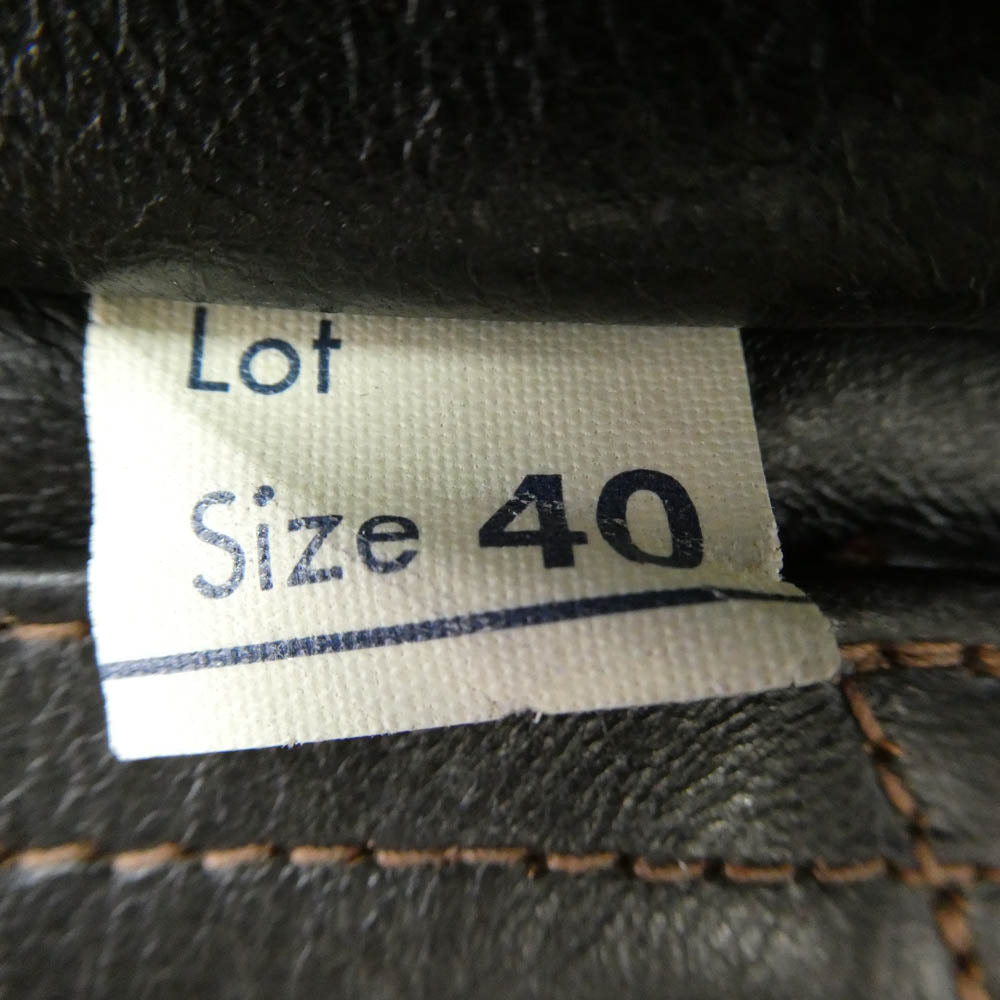 The REAL McCOY'S ザリアルマッコイズ TYPE A-2 PARACHUTE CAMOUFLAGE LINING ホースハイド パラシュートライニング カモ柄 フライト ミリタリー ジャケット ダークブラウン系 40【中古】