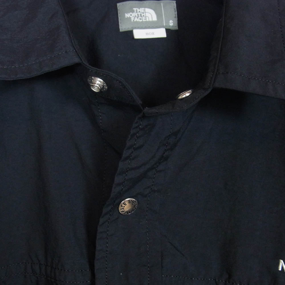 THE NORTH FACE ノースフェイス NR11961 L/S NUPTSE SHIRT ロングスリーブ ヌプシ 長袖 シャツ ブラック系 S【中古】