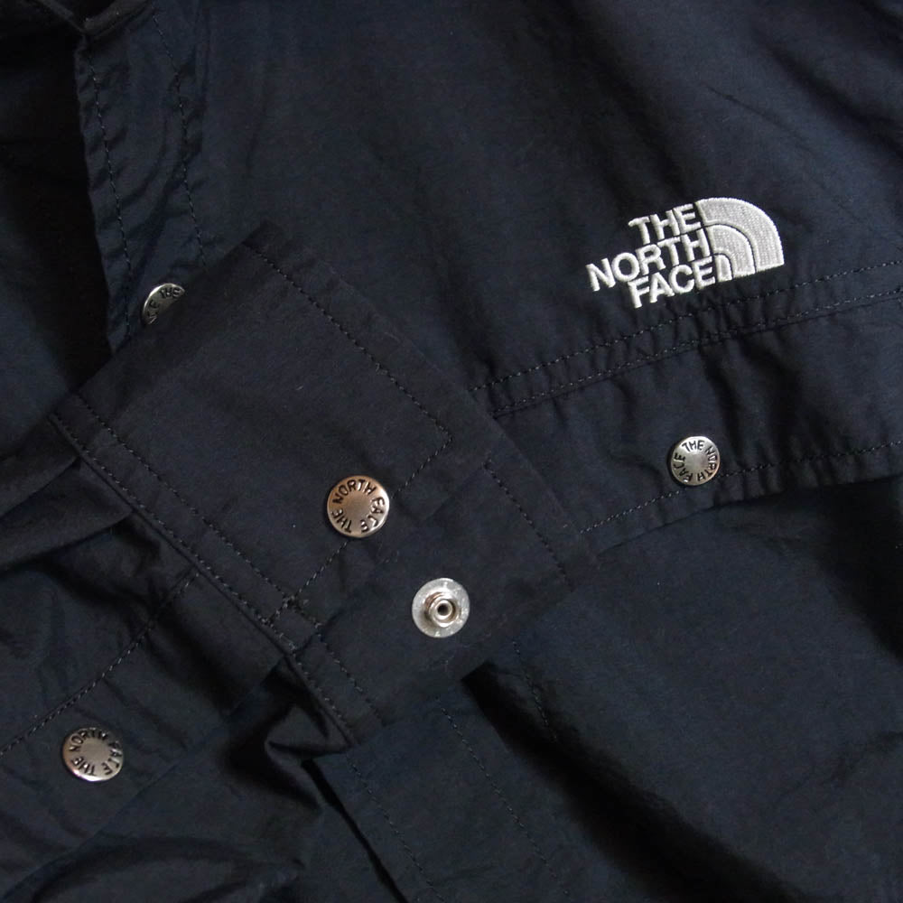THE NORTH FACE ノースフェイス NR11961 L/S NUPTSE SHIRT ロングスリーブ ヌプシ 長袖 シャツ ブラック系 S【中古】