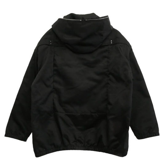 Rick Owens リックオウエンス 24SS RR01D3715-NBR LIDO期 Lido hooded zip-up jacket リド フーデッド ジップアップ ジャケット ブラック系 48【美品】【中古】