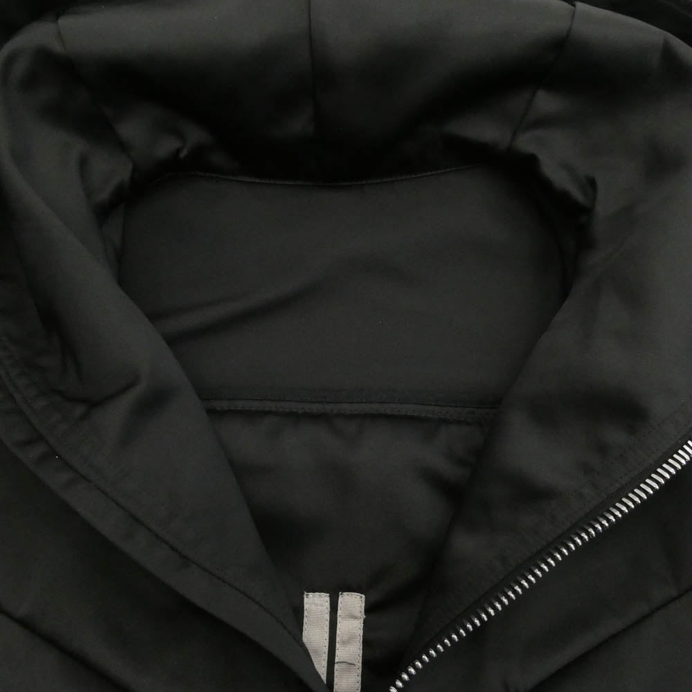 Rick Owens リックオウエンス 24SS RR01D3715-NBR LIDO期 Lido hooded zip-up jacket リド フーデッド ジップアップ ジャケット ブラック系 48【美品】【中古】