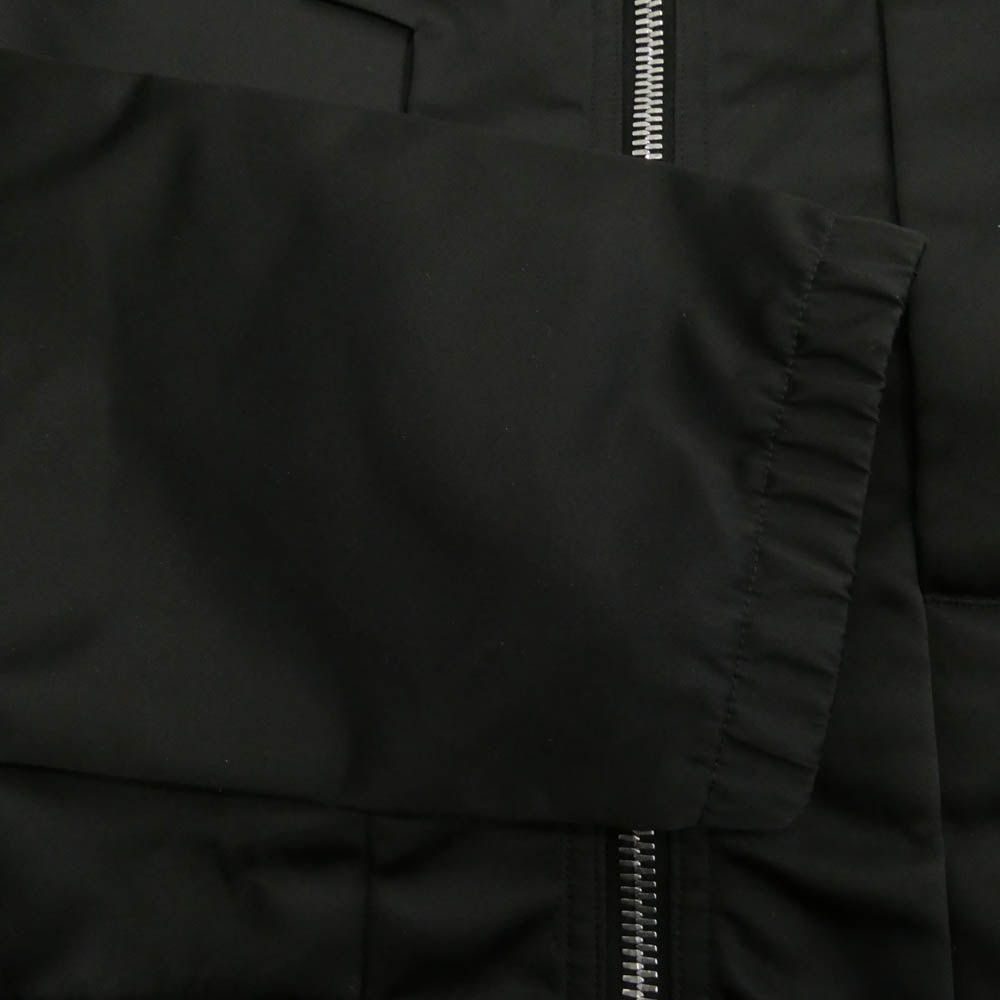 Rick Owens リックオウエンス 24SS RR01D3715-NBR LIDO期 Lido hooded zip-up jacket リド フーデッド ジップアップ ジャケット ブラック系 48【美品】【中古】