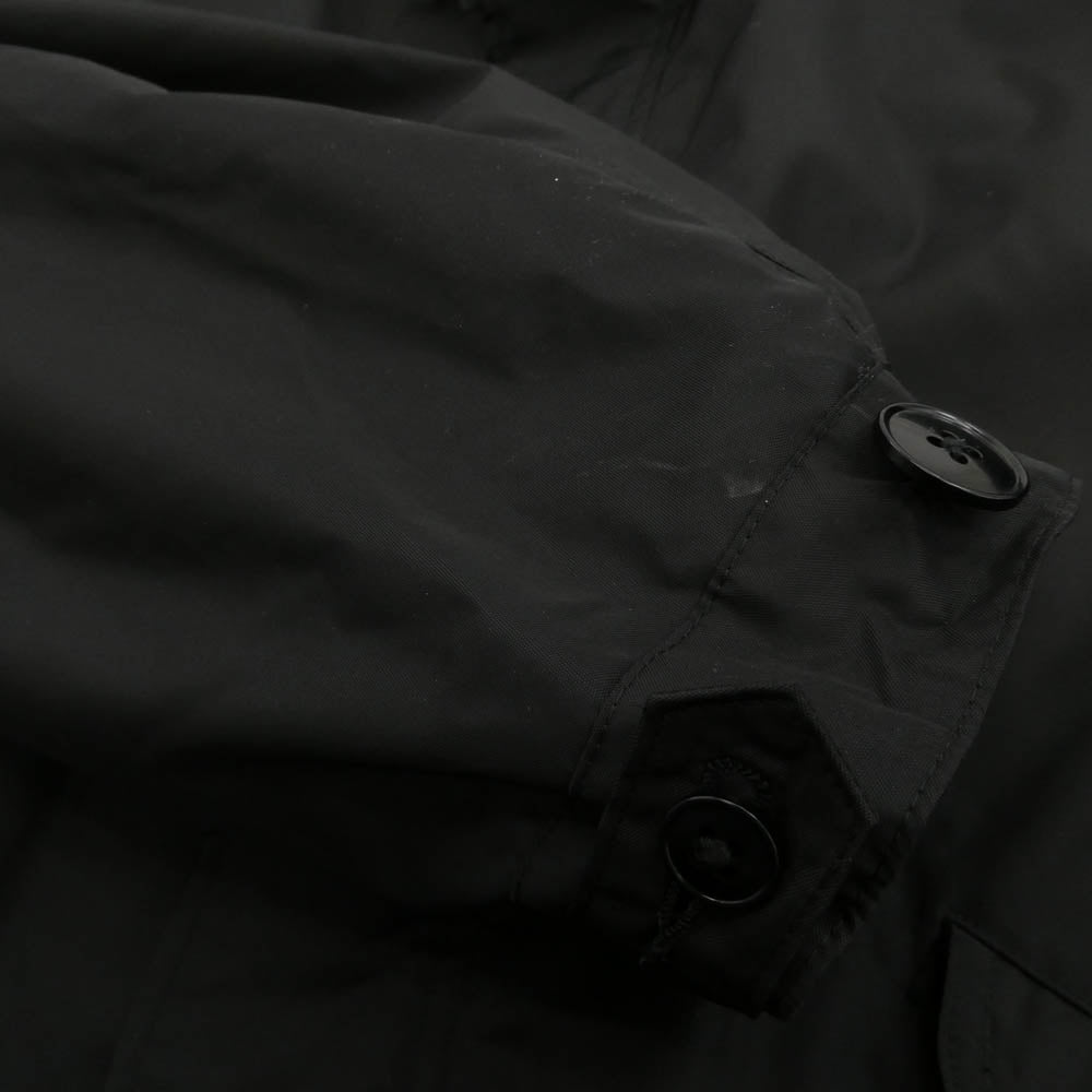 ATON エイトン 22AW 7031993  DYE NYLON SHORT MODS COAT ライナー付き ナイロン モッズ コート ブラック系 06【中古】 ATON エイトン 22AW 7031993 DOPE DYE NYLON SHORT MODS COAT ライナー