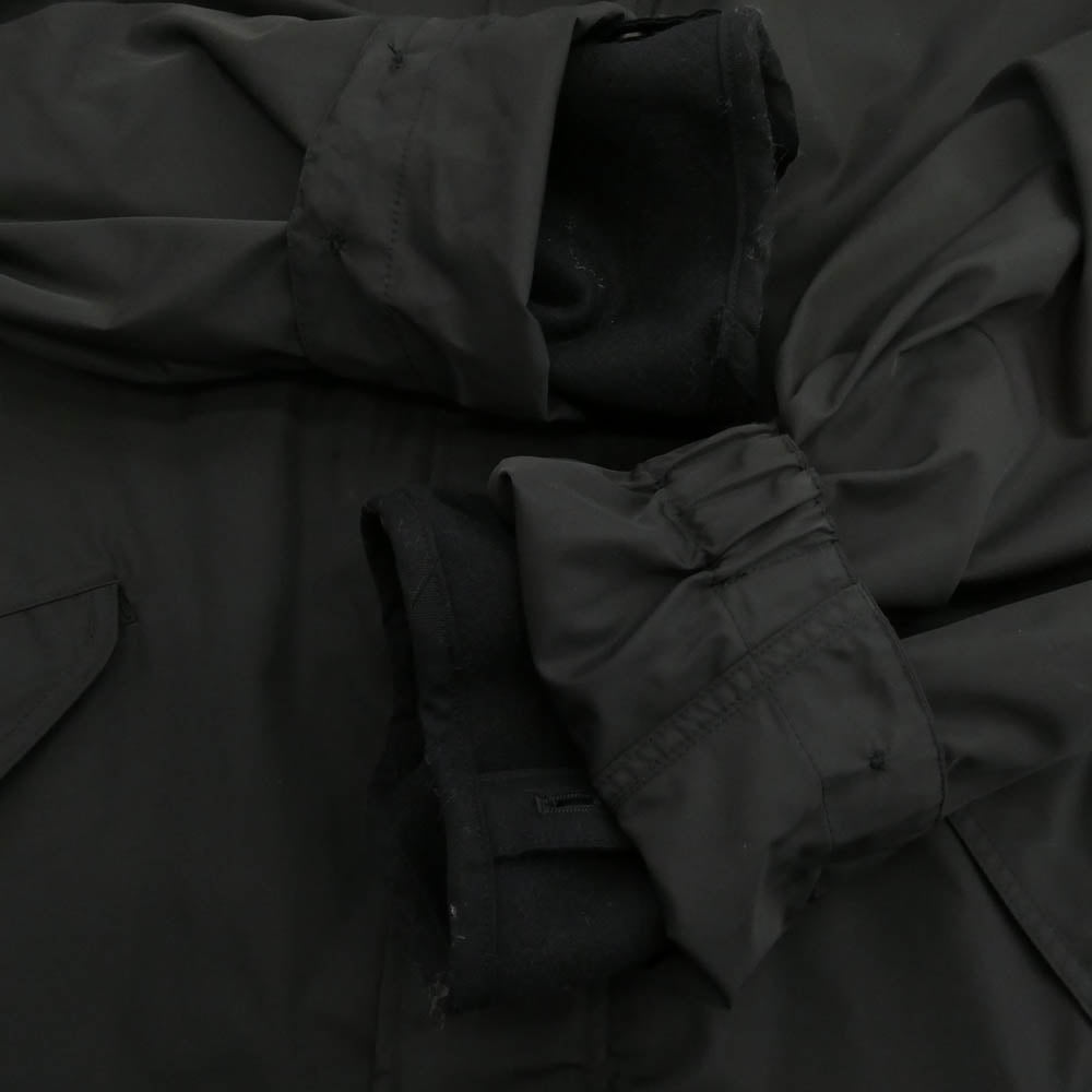 ATON エイトン 22AW 7031993  DYE NYLON SHORT MODS COAT ライナー付き ナイロン モッズ コート ブラック系 06【中古】 ATON エイトン 22AW 7031993 DOPE DYE NYLON SHORT MODS COAT ライナー