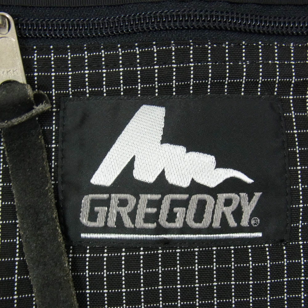 GREGORY グレゴリー USA製 旧ロゴ トートバッグ ブラック ブラック系【中古】