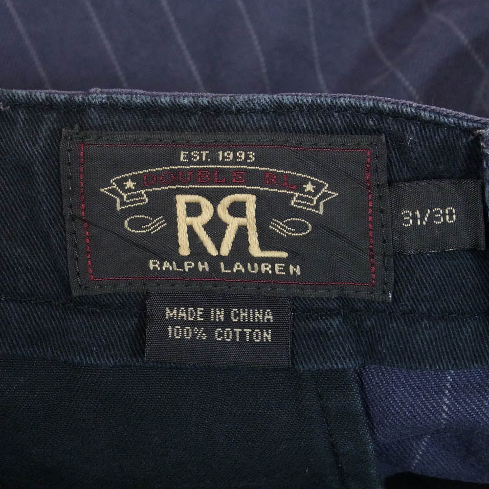 トラウザー rrl デニム ユ マ様 RRL Double RL シンチバック デニム