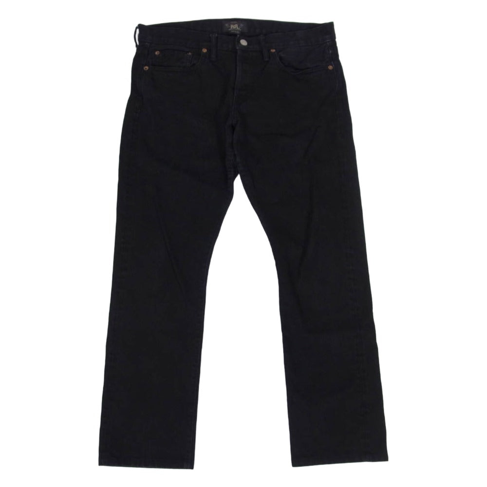 RRL ダブルアールエル prpdym0093 USA製 ブラックデニム パンツ ブラック系 30【中古】