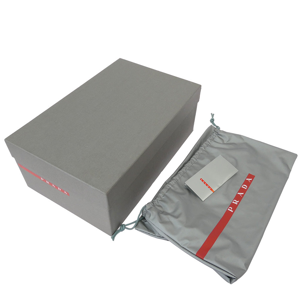 PRADA SPORTS プラダスポーツ レザー ストラップ サンダル レッド系 37.5【中古】