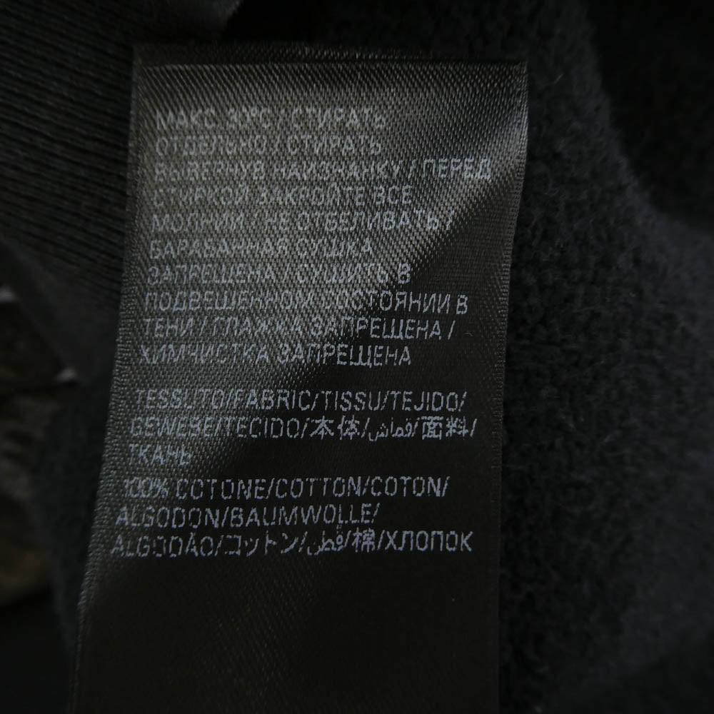 BALENCIAGA バレンシアガ 826148 TSVI8 Belleville Hoodie バック プリント ダブルジップ ジップアップ フーディ パーカー ブラック系 2【極上美品】【中古】