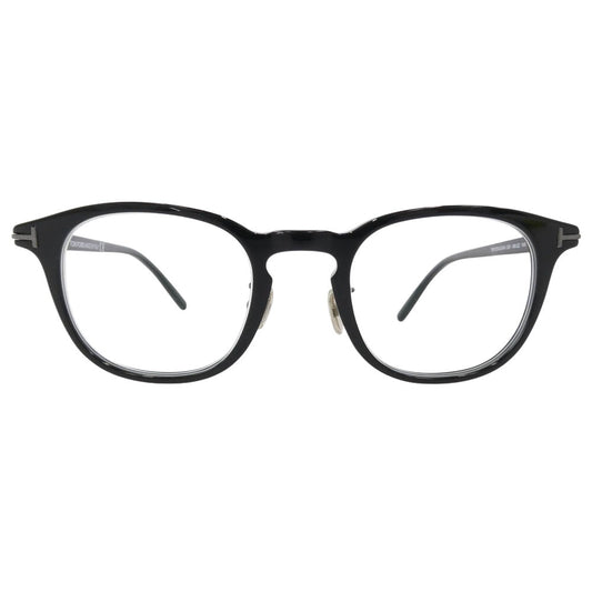 TOM FORD トムフォード TF5725-D-B-N イタリア製 度入り ウェリントン 眼鏡 メガネ アイウェア フレーム：ブラック系 48□22　145【中古】