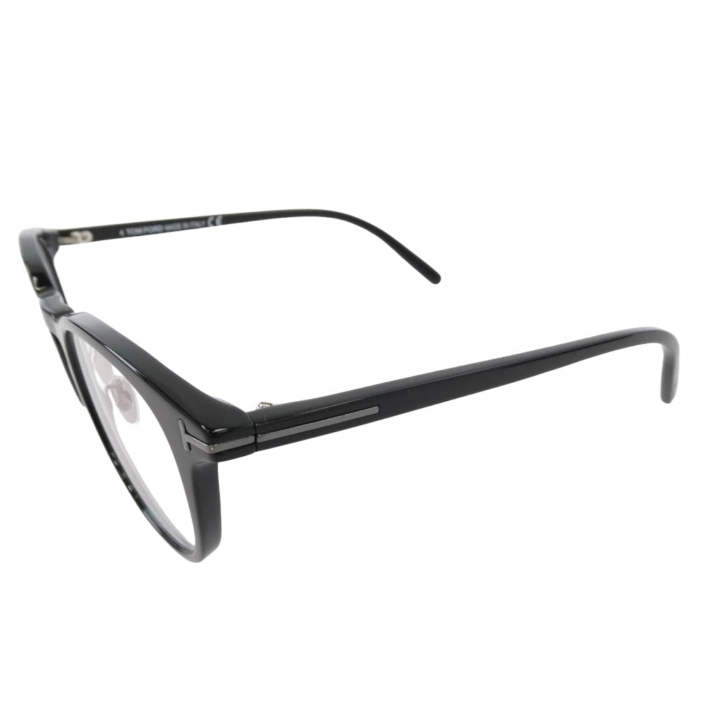 TOM FORD トムフォード TF5725-D-B-N イタリア製 度入り ウェリントン 眼鏡 メガネ アイウェア フレーム：ブラック系 48□22　145【中古】