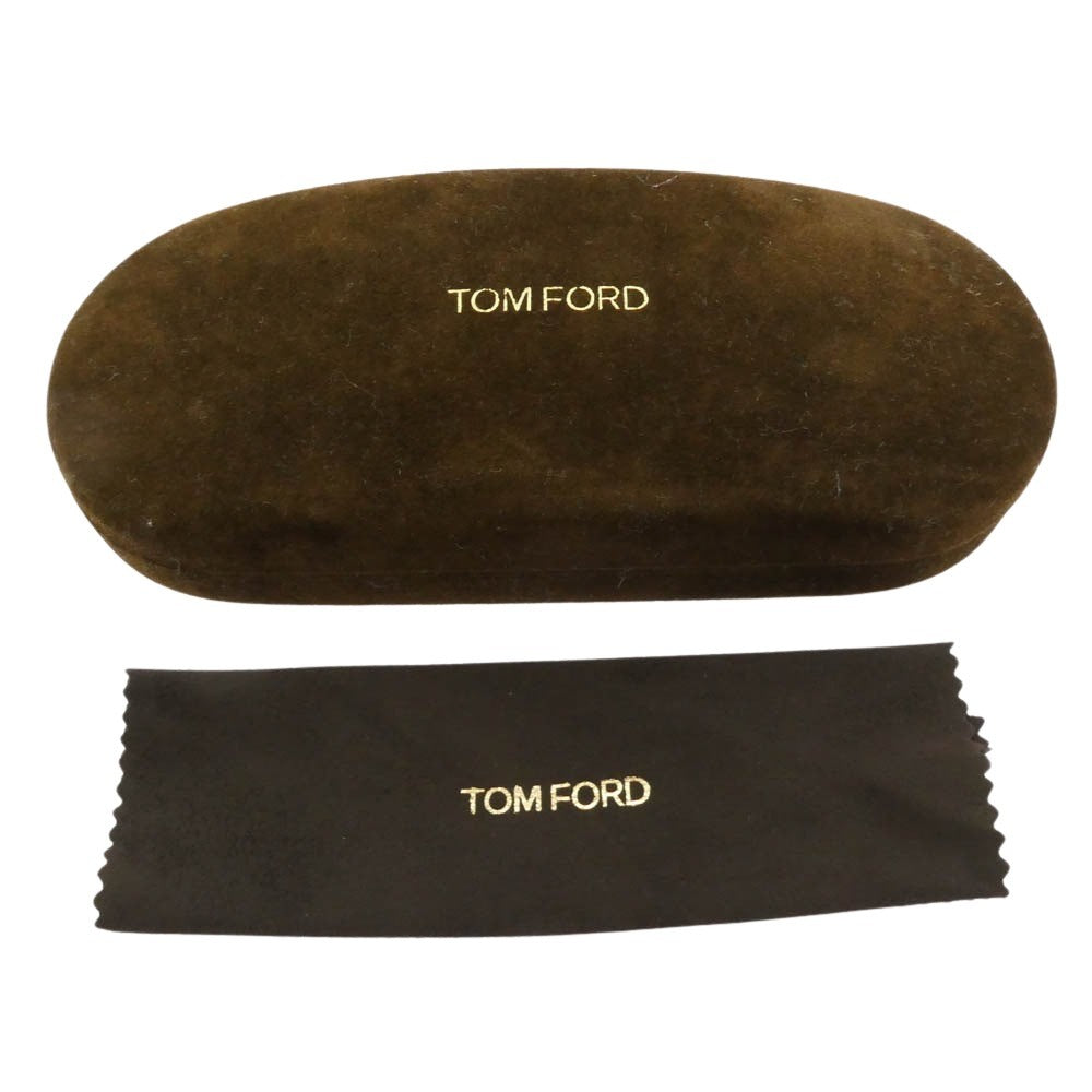 TOM FORD トムフォード TF5725-D-B-N イタリア製 度入り ウェリントン 眼鏡 メガネ アイウェア フレーム：ブラック系 48□22　145【中古】