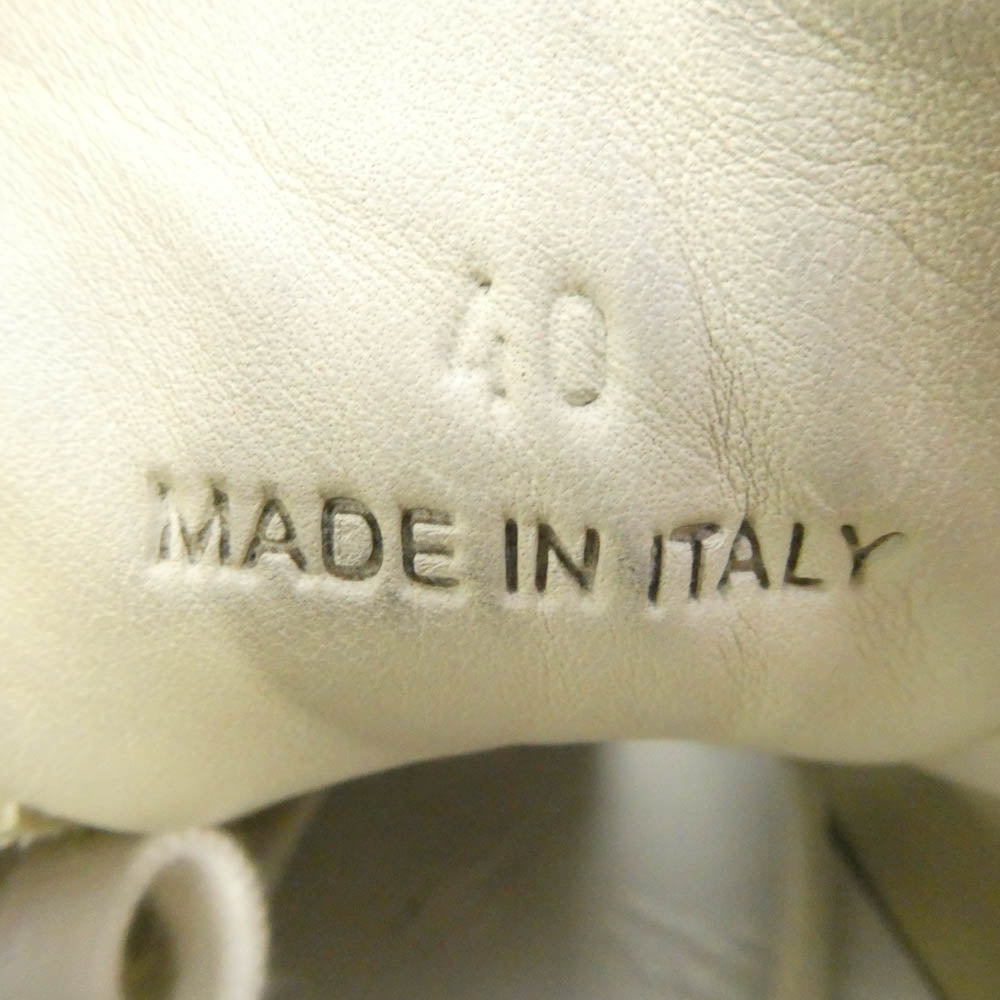 MAISON MARGIELA メゾンマルジェラ 22 イタリア製 REPLICA 70s sports shoes スポーツシューズ スニーカー ホワイト系 オフホワイト系 40【中古】