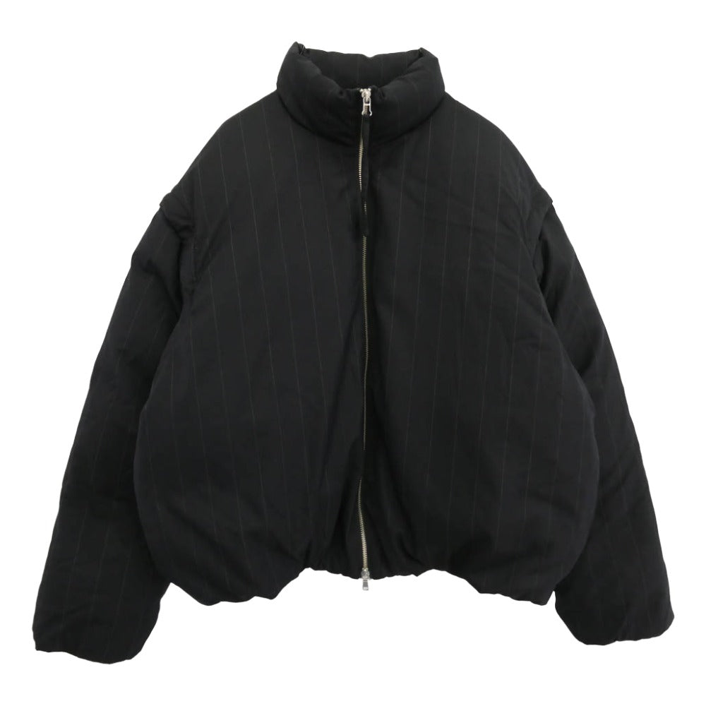 シーオール SAU41 DO181 M-002 MINIMAL DOWN JACKET チョークストライプ ミニマル ダウンジャケット ダークネイビー系 3【中古】
