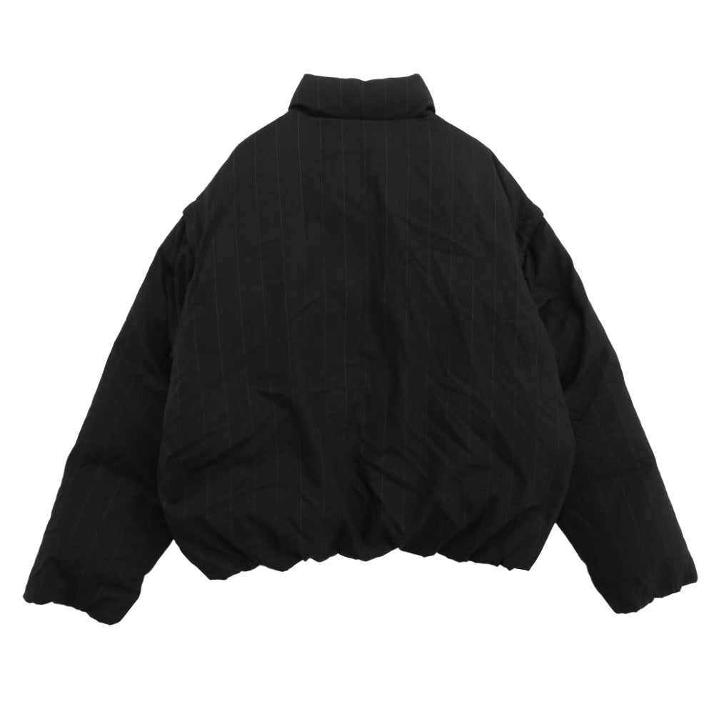 シーオール SAU41 DO181 M-002 MINIMAL DOWN JACKET チョークストライプ ミニマル ダウンジャケット ダークネイビー系 3【中古】
