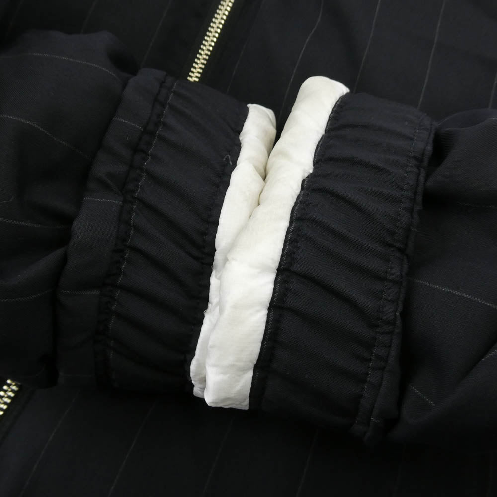 シーオール SAU41 DO181 M-002 MINIMAL DOWN JACKET チョークストライプ ミニマル ダウンジャケット ダークネイビー系 3【中古】