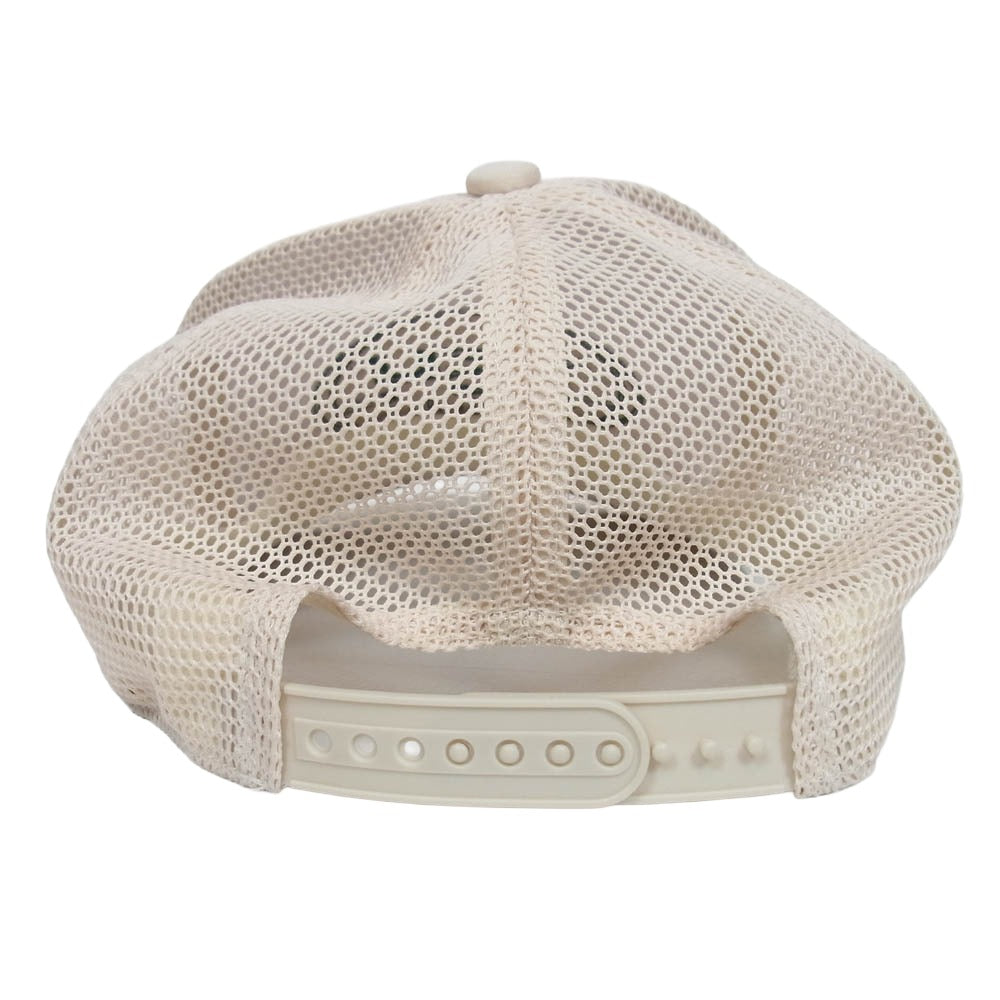 タトゥースタジオヤマダ TSY 刺繍 メッシュ キャップ 帽子 ホワイト系【中古】