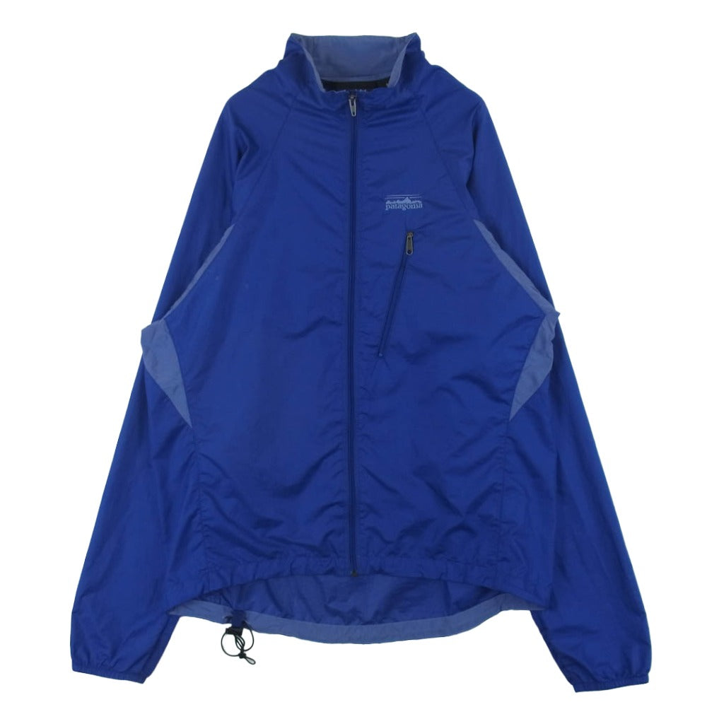 patagonia パタゴニア 24104 Velocity O2 Shell ベロシティ シェル ジャケット コロンビア製 ブルー系 M【中古】