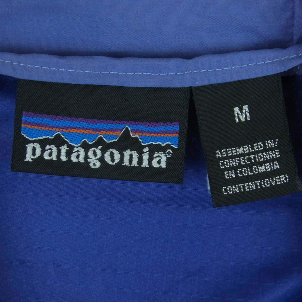 patagonia パタゴニア 24104 Velocity O2 Shell ベロシティ シェル ジャケット コロンビア製 ブルー系 M【中古】