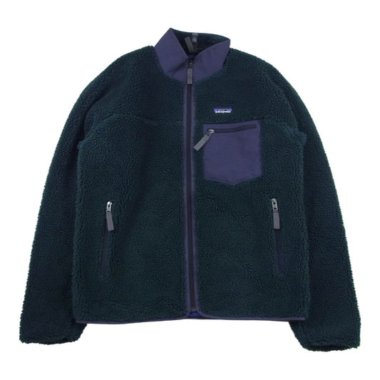 patagonia パタゴニア 23057FA25 25年製 Classic Retro-x Jacket クラシック レトロ X フリース ジャケット グリーン系 M【中古】