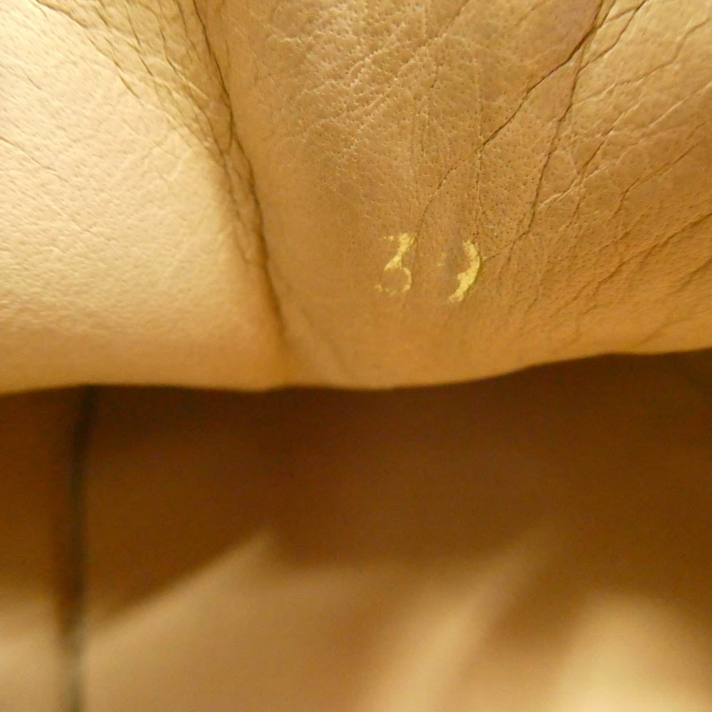 Christian Louboutin クリスチャンルブタン シルバー スタッズ スリッポン スニーカー シルバー系 ゴールド系 39【中古】