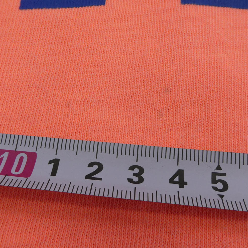 Supreme シュプリーム 15SS Coliseum Top コロシアム ヘビーオンス スラブコットンボディー 半袖 Tシャツ 蛍光オレンジ系 M【中古】