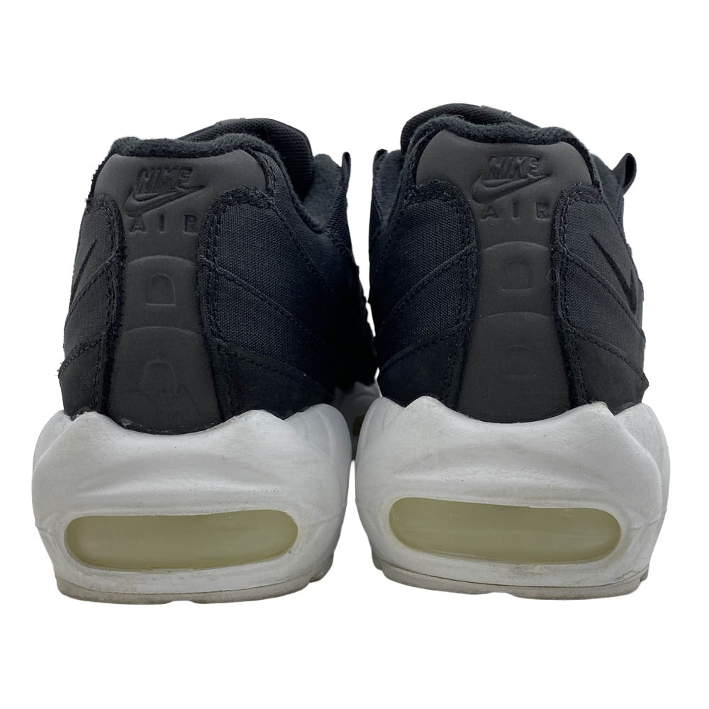 NIKE ナイキ 15AW 834668-001 × Stussy Air Max 95 BLACK 2015 35周年記念 ステューシー エアマックス95 ブラック ローカット スニーカー ブラック系 27.5cm【中古】