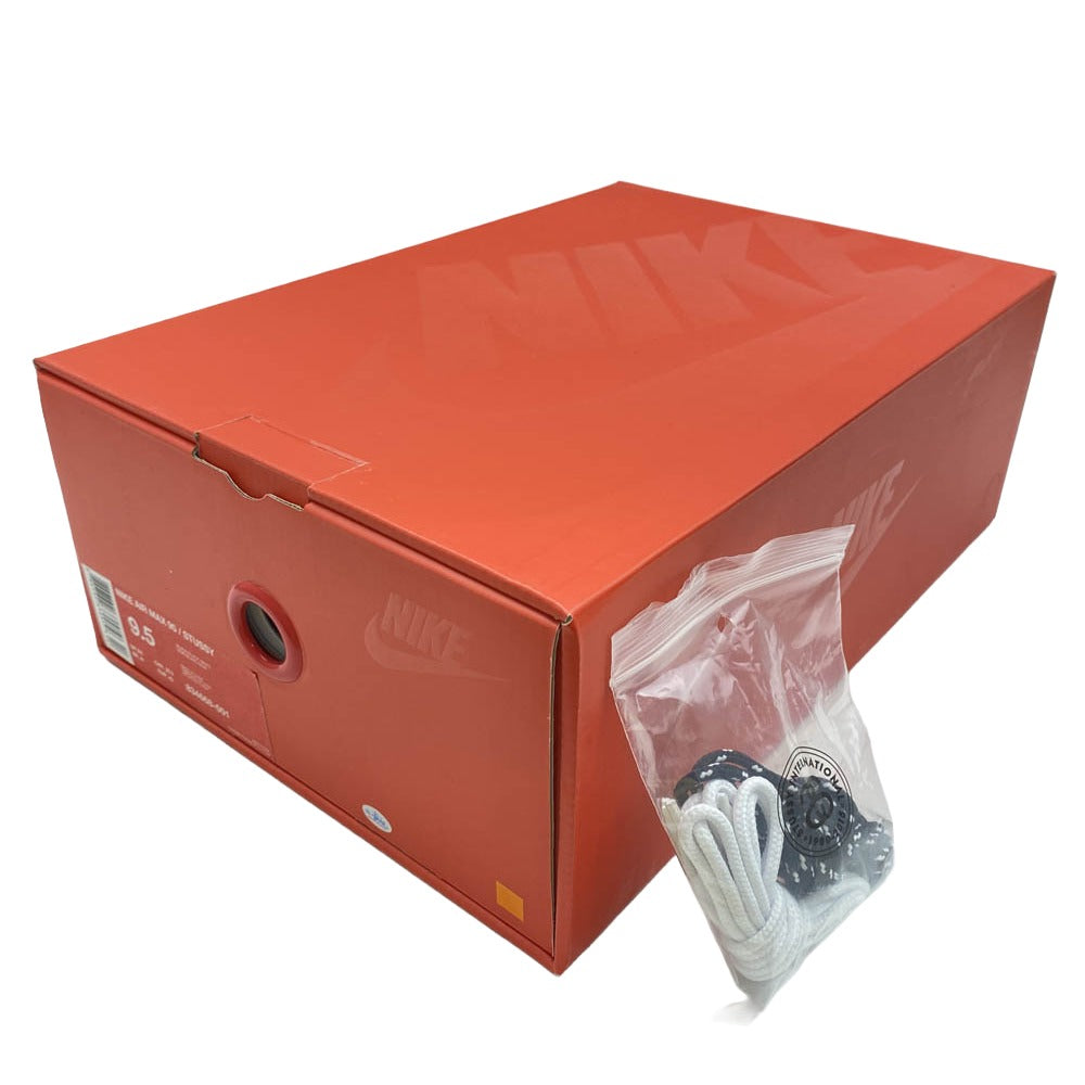 NIKE ナイキ 15AW 834668-001 × Stussy Air Max 95 BLACK 2015 35周年記念 ステューシー エアマックス95 ブラック ローカット スニーカー ブラック系 27.5cm【中古】