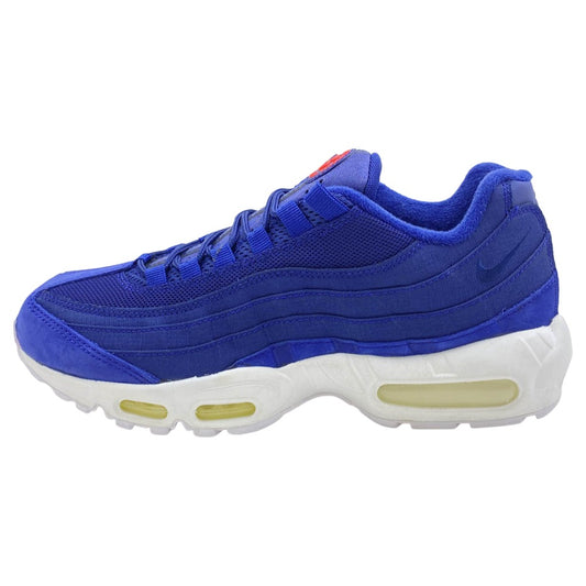 NIKE ナイキ 15AW 834668-441 × Stussy Air Max 95 Loyal Blue 2015 35周年記念 ステューシー エアマックス95 ロイヤルブルー ローカット スニーカー ブルー系 ホワイト系 27.5cm【極上美品】【中古】