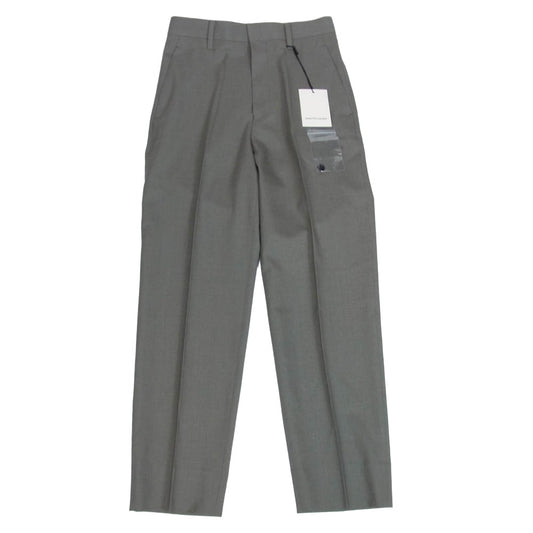 beautiful people ビューティフルピープル 1545105006 light wool tropical slim pants ライトウール トロピカル スリムフィット スラックスパンツ カーキ系 34【極上美品】【中古】